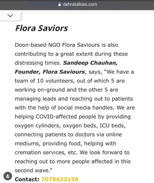 Emergency COVID Relief Work